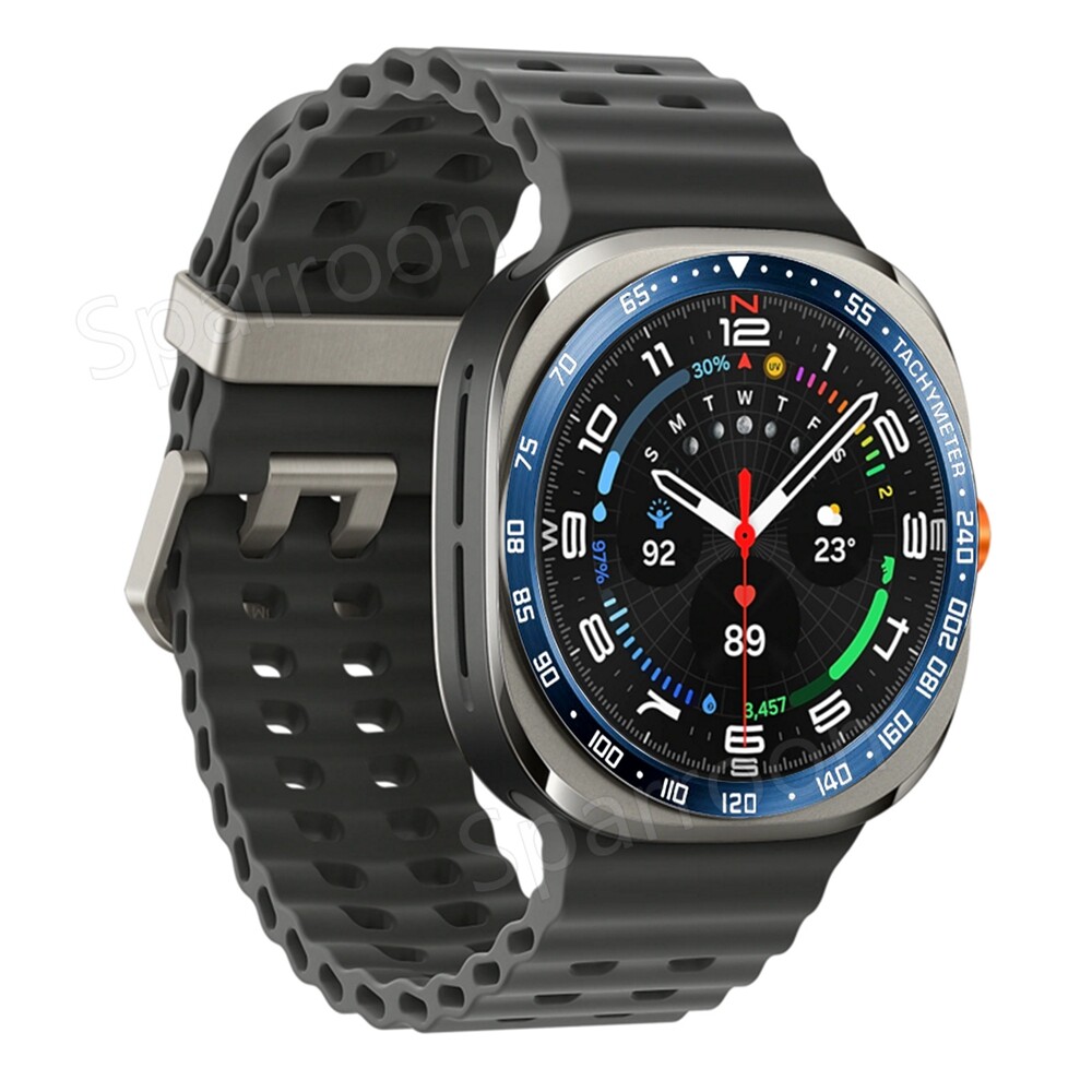 For Samsung Galaxy Watch Ultra 47mm Metal Bezel Ring Frame Case Protector Cover
