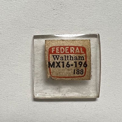 WALTHAM : BARTON – Rectangle 19.6mm x 18.7mm