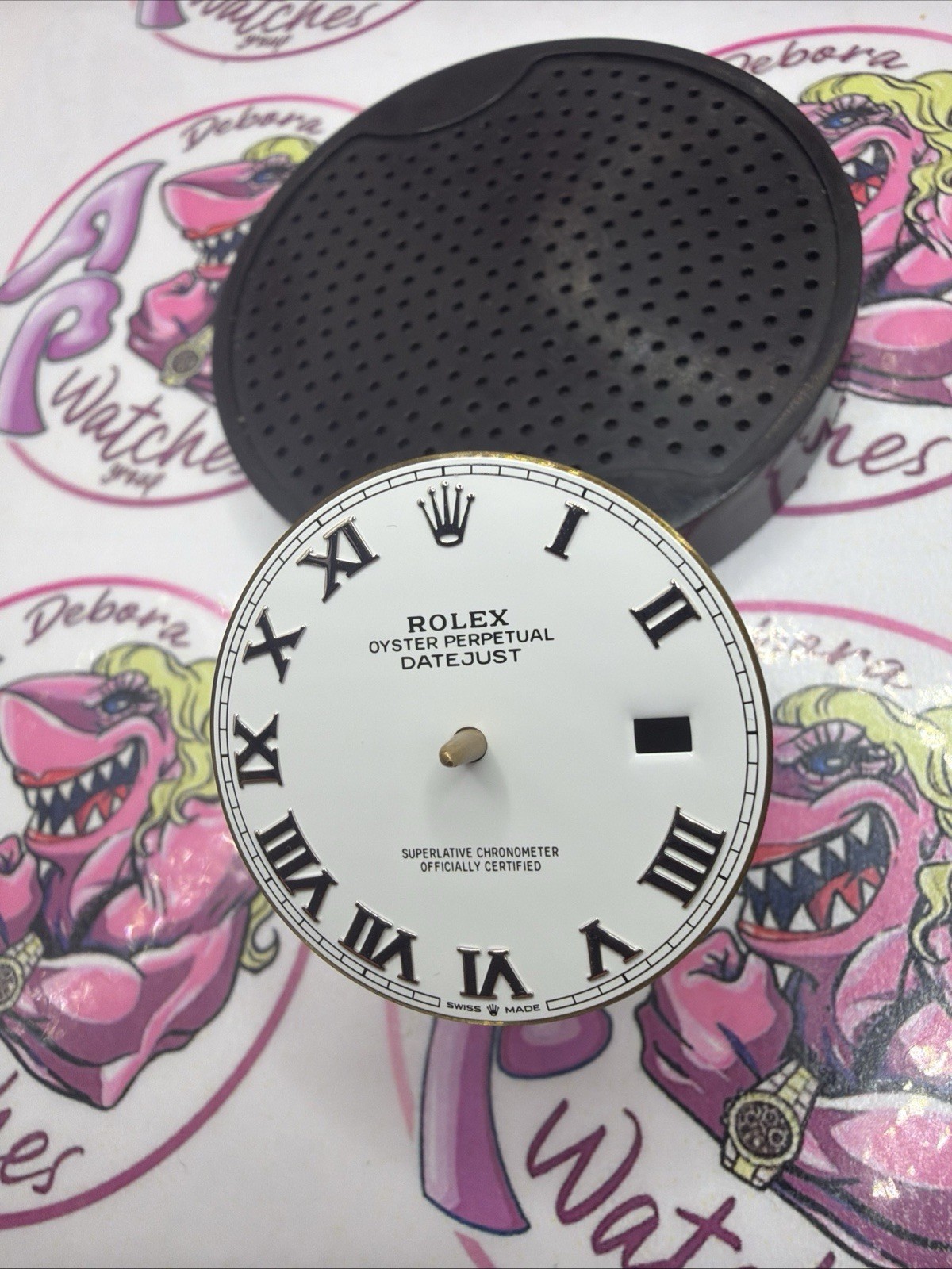 Rolex Datejust Dial 41mm Ref 126300 162334 White Roman Genuine