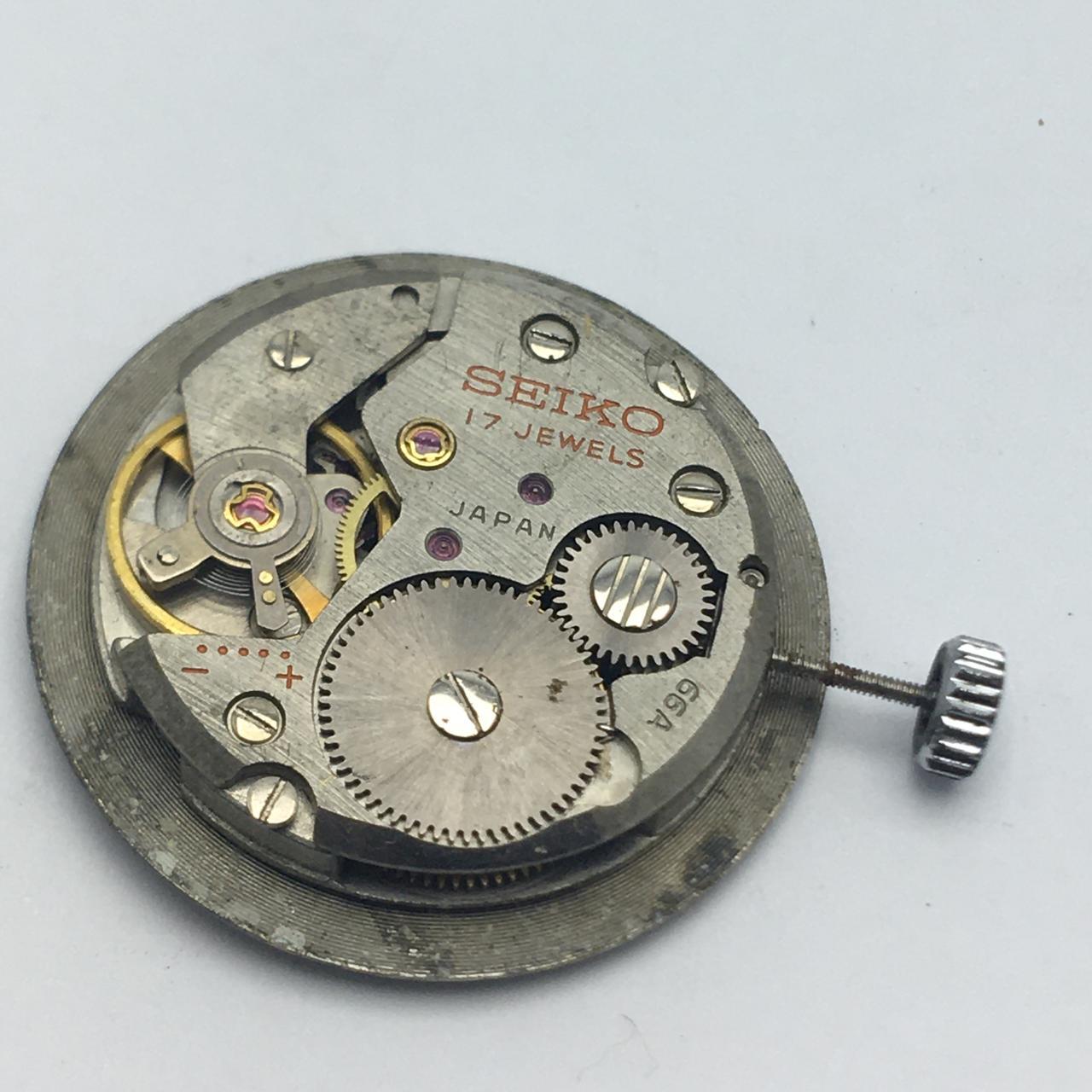Seiko 66A Manual Winding Working Watch Movement For Parts IMA288AZB2