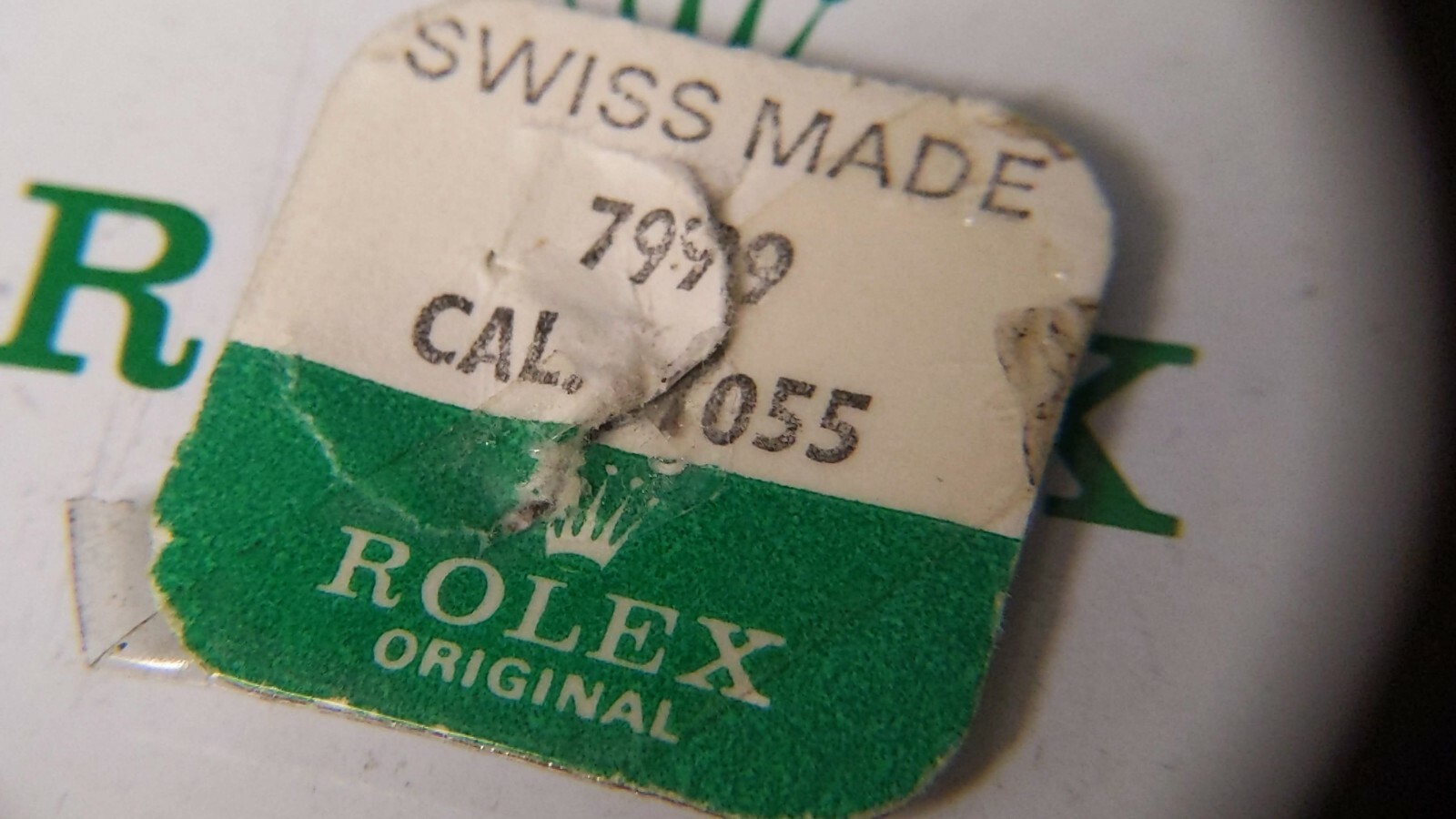 Genuine Rolex 1055 7999 screw for watch repair