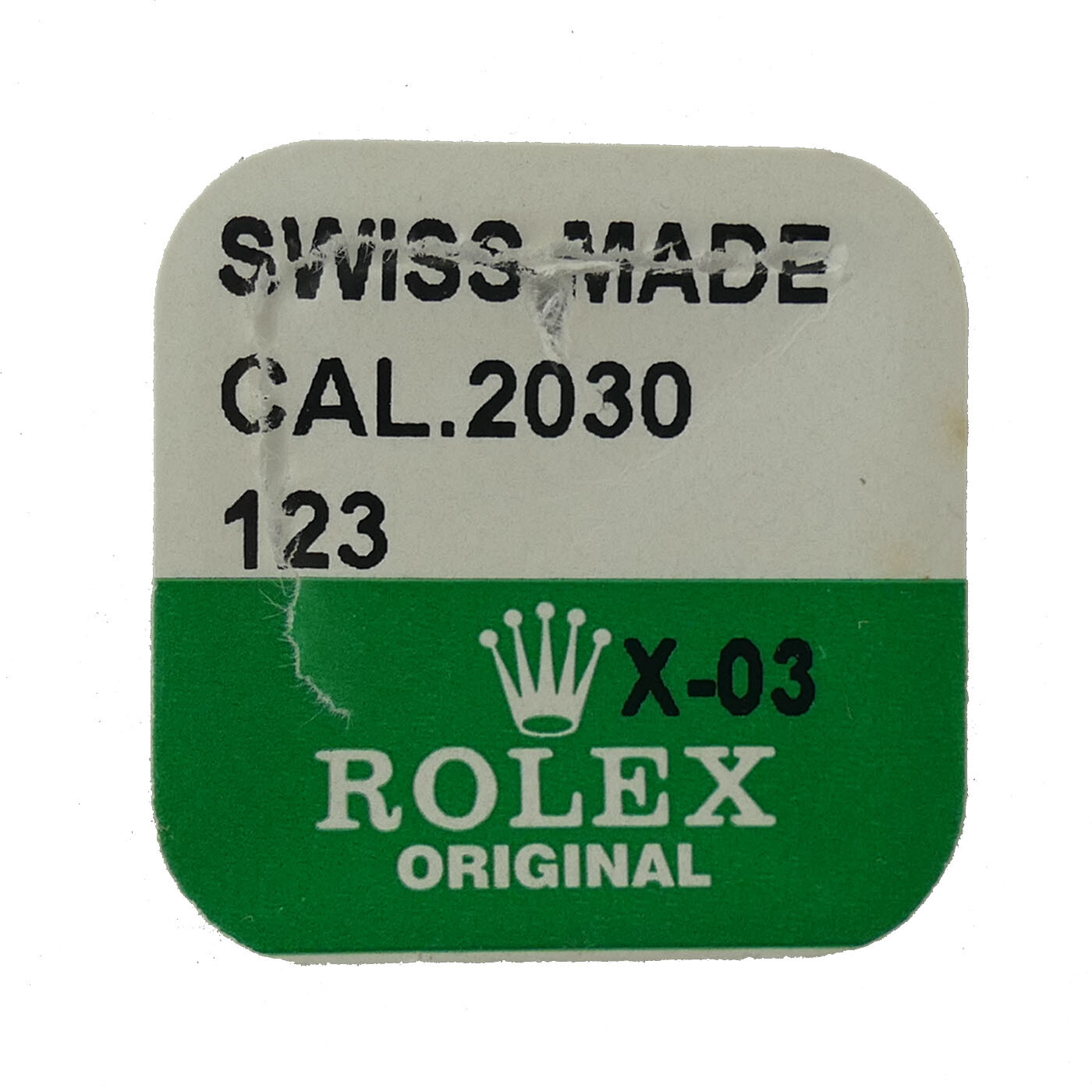 ROLEX- OPEN PACKAGE-BRIDLE CASE CLAMP – CALIBER 2030 PART 123