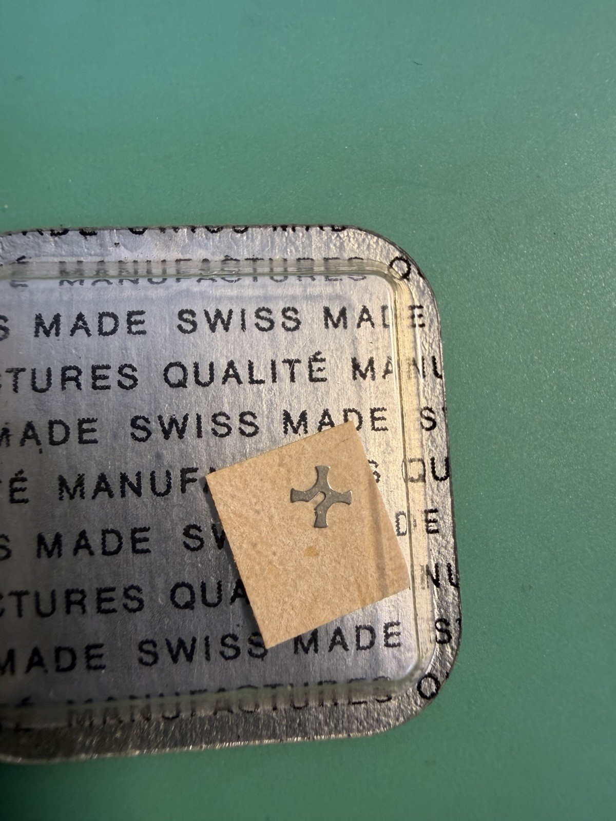 Vintage Rolex NOS Parts #7016 Cal. 1030 Rotor Clip New Sealed Watchmakers Repair