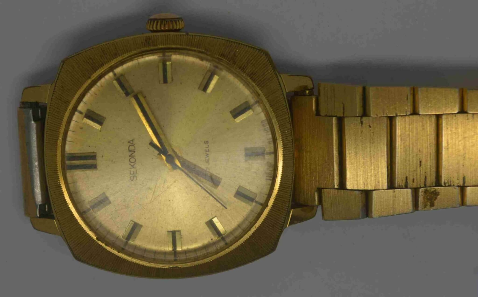 Vintage SEKONDA Gold Plated Watch. Cal: 2409A. Ready To Wear
