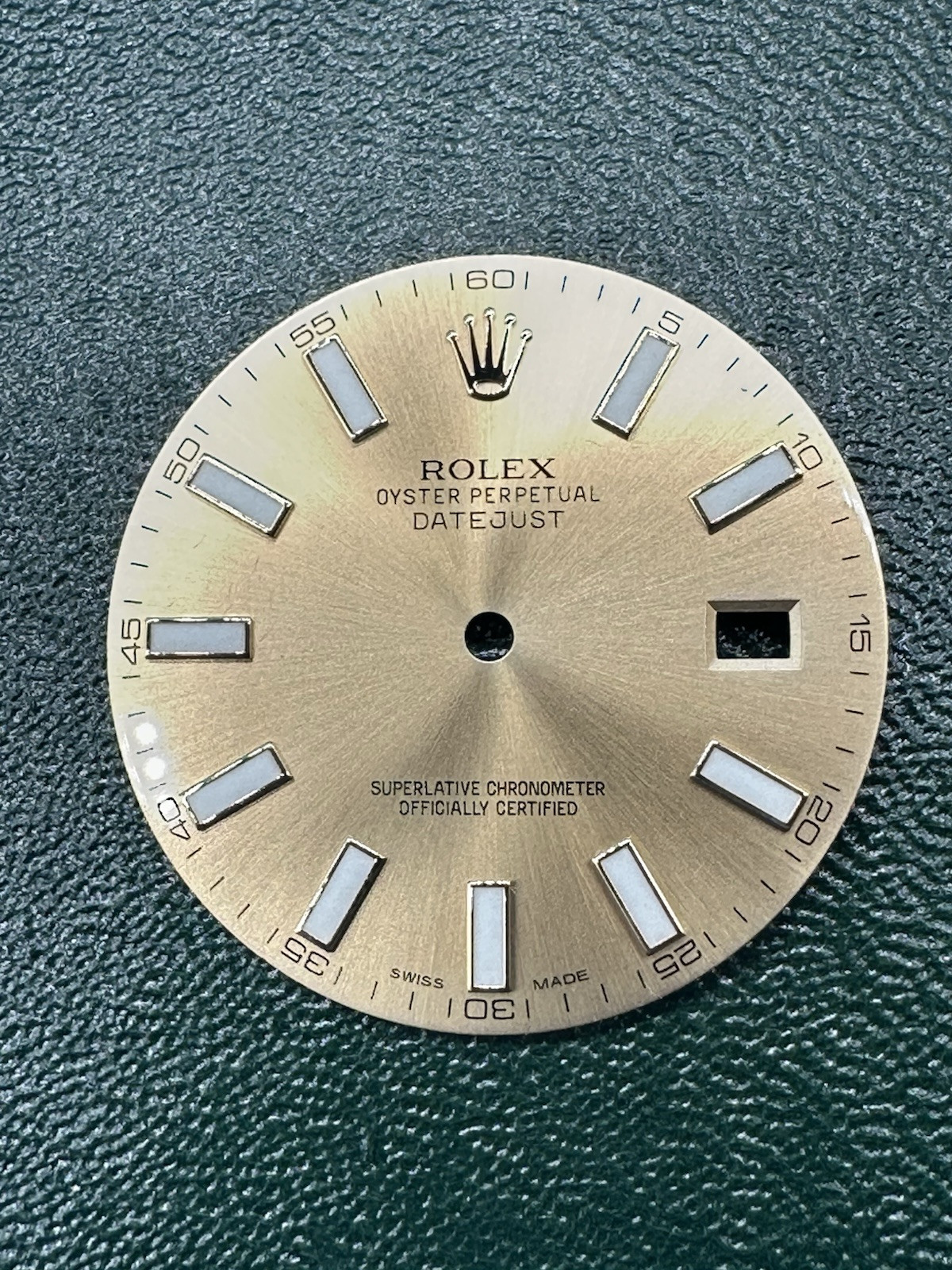 Rolex Datejust Champagne Index Dial For 116333 116303