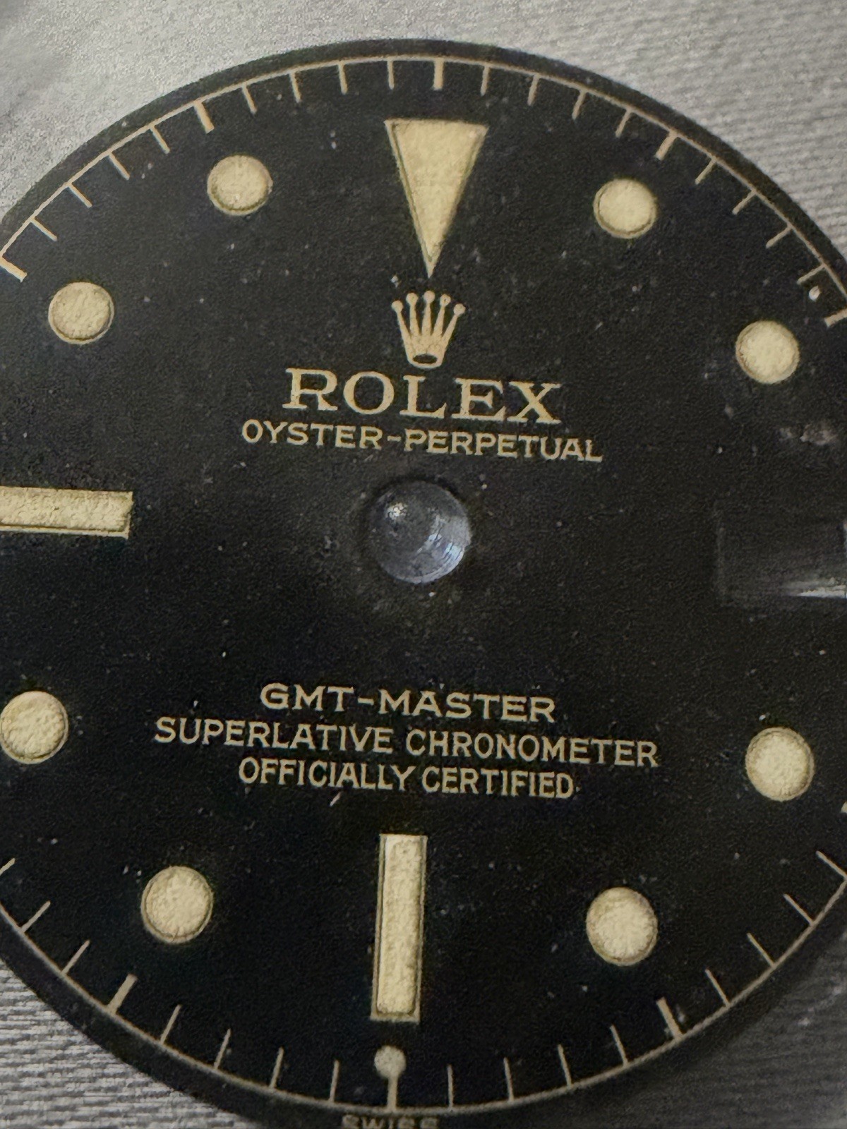 rolex 1675 gmt master Exclamation Dial 1961-1962 Super Rare