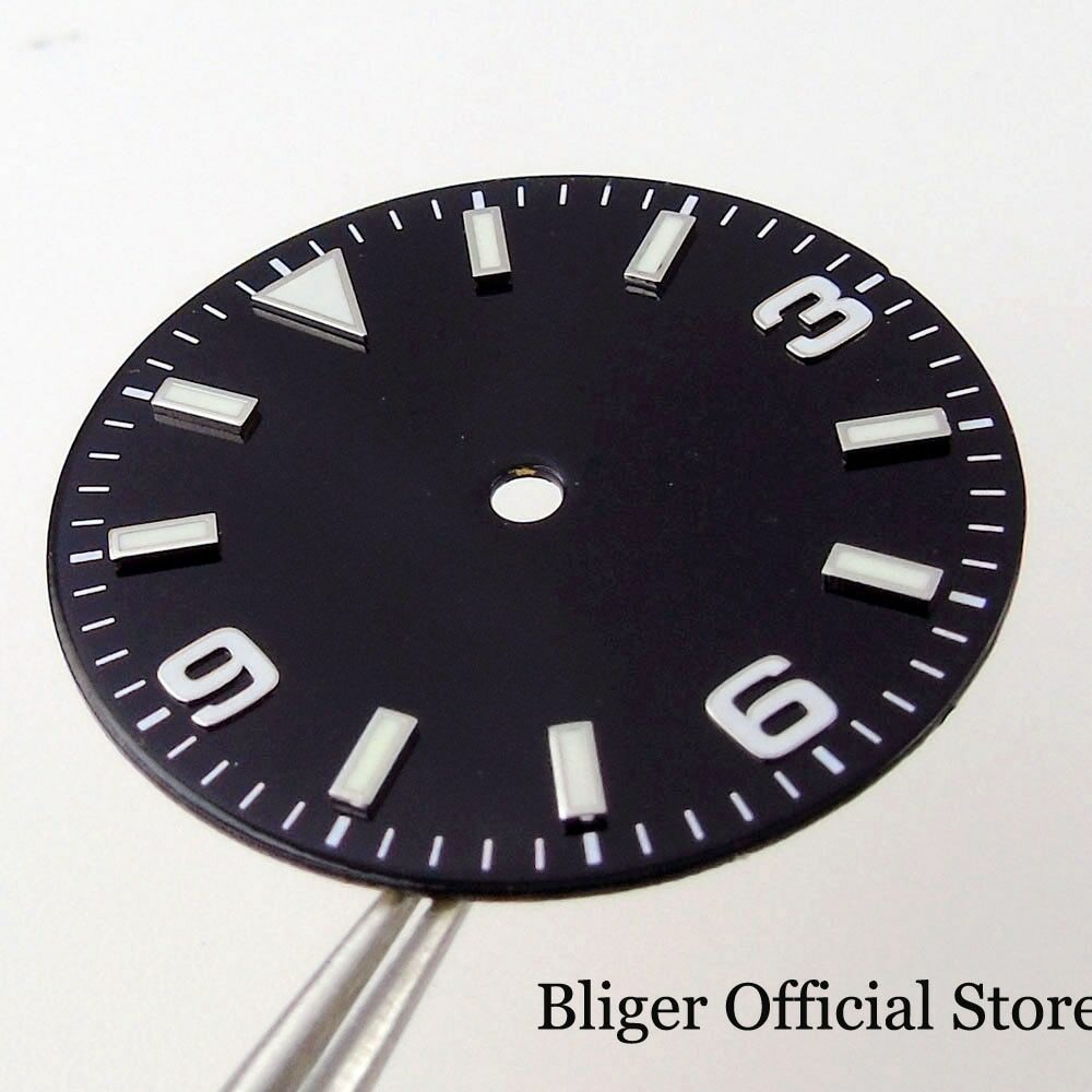 BLIGER 29MM Watch Dial fit NH35A NH36A PT5000 MIYOTA ETA 2824 Blue Yellow Black