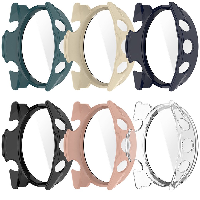 PC Tempered Film Protective Case Watch Case Accessories for Garmin Forerunner970