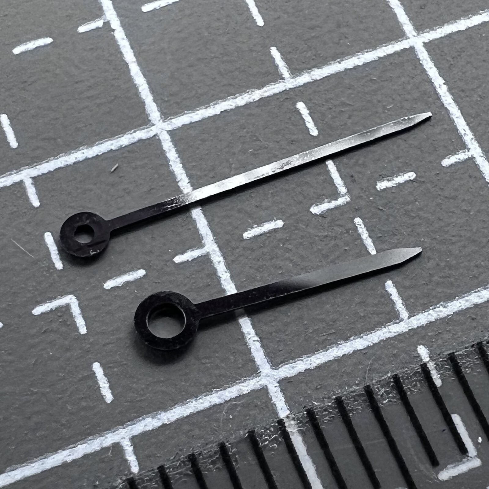 2 Pack Black Watch Hands Sets for ETA 282.001 002 E03.001 976.001 2000-1