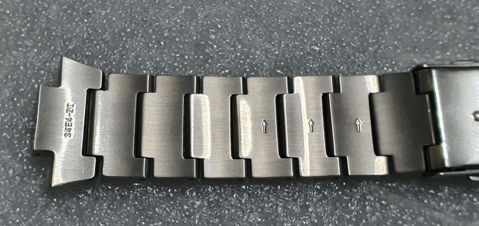 Seiko Chronograph 7T92-0FW0 Stainless Steel Bracelet 34E4-Z.I Genuine