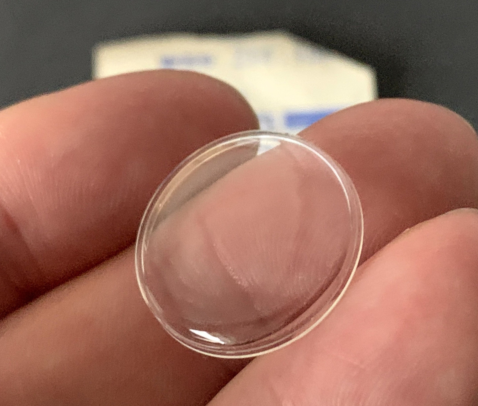 Vintage NOS WEC Stella Economic Watch “Glass” Crystal 20.8mm 3.1mm Dome