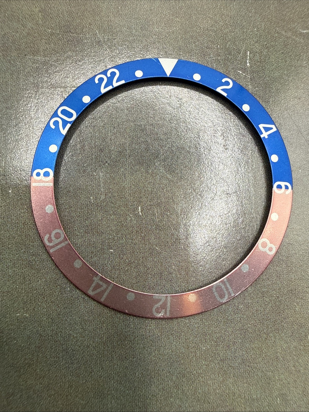 Genuine Rolex GMT Master Pepsi Red Blue Bezel Insert 16700 16710 16760 Gorgeous