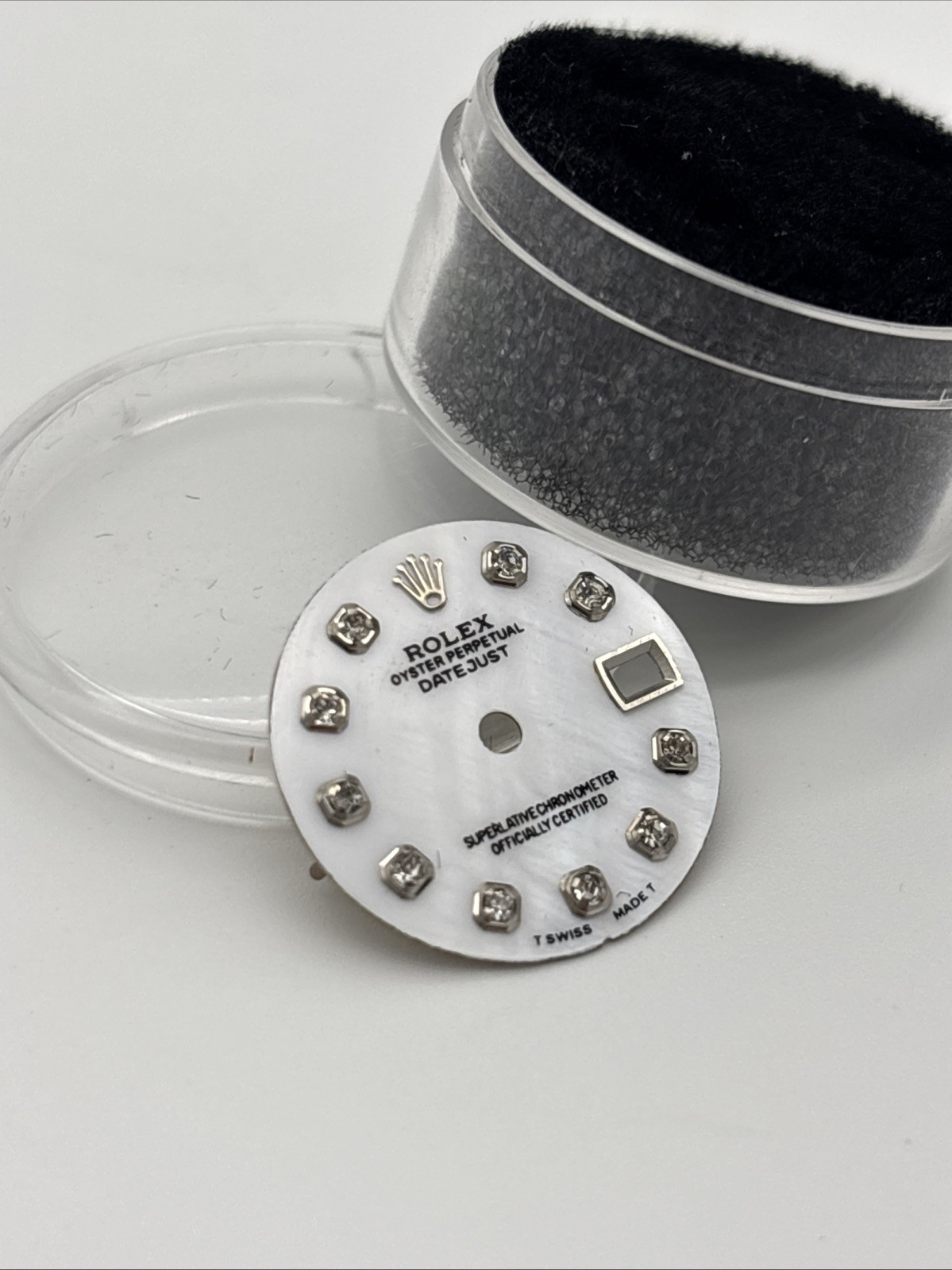 Rolex Lady Datejust White Dial Factory Diamond Markers – 26mm case No Papers