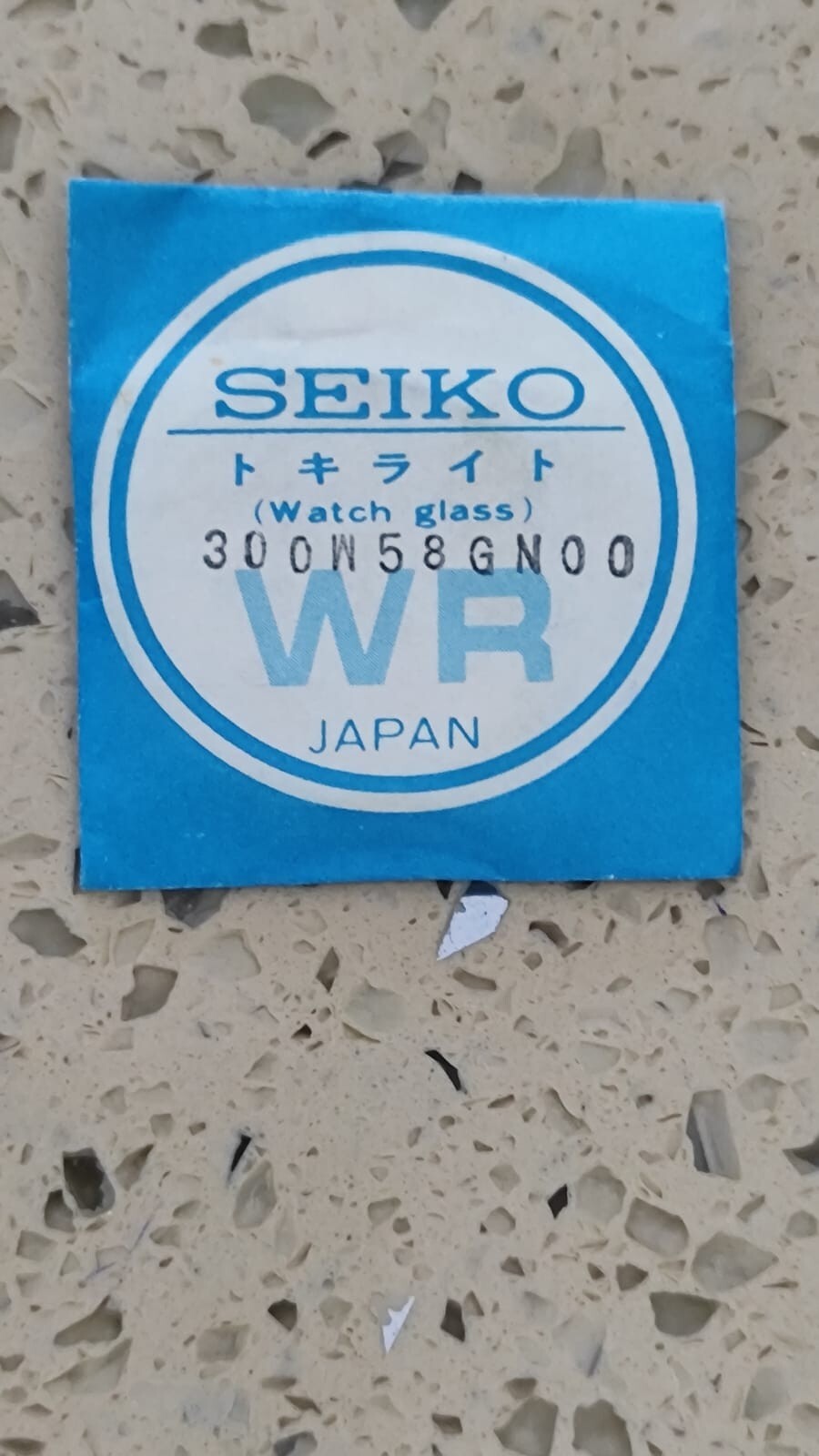Original Seiko Crystal 300W58GN SEIKO 6106-7730 /7735 /7739 NOS