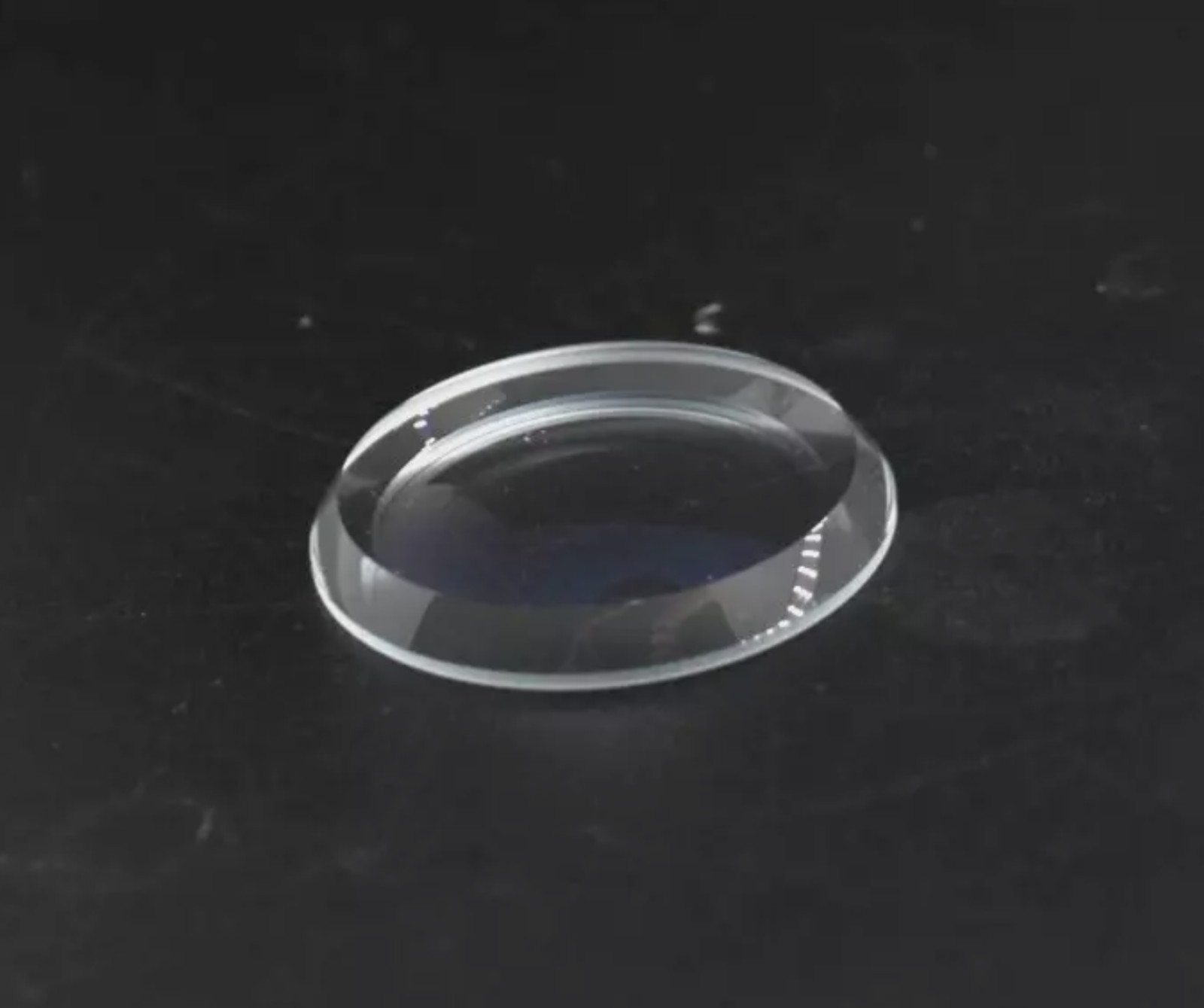 Glass Crystal Seiko Blue AR High Dome Mineral Flat Top 6105-8110 6105-8119