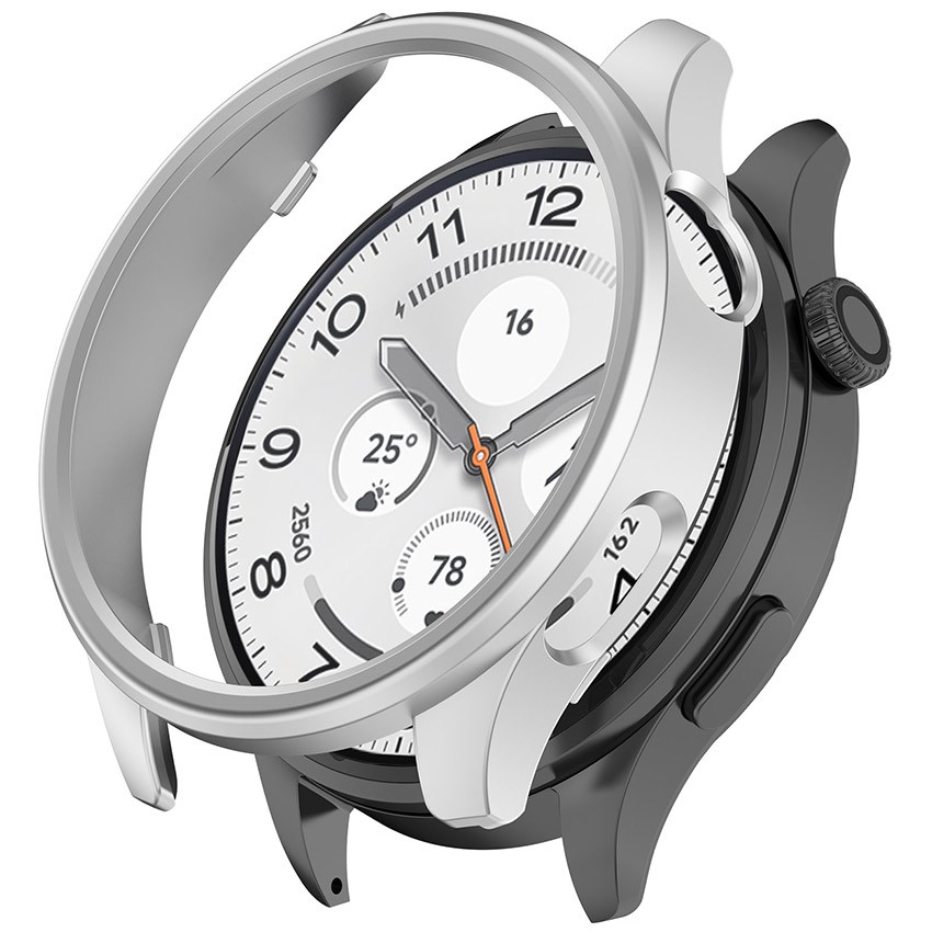 Half Cover Case PC Skeleton Bumper Shell Scratch Resistant for Xiaomi Watch S5