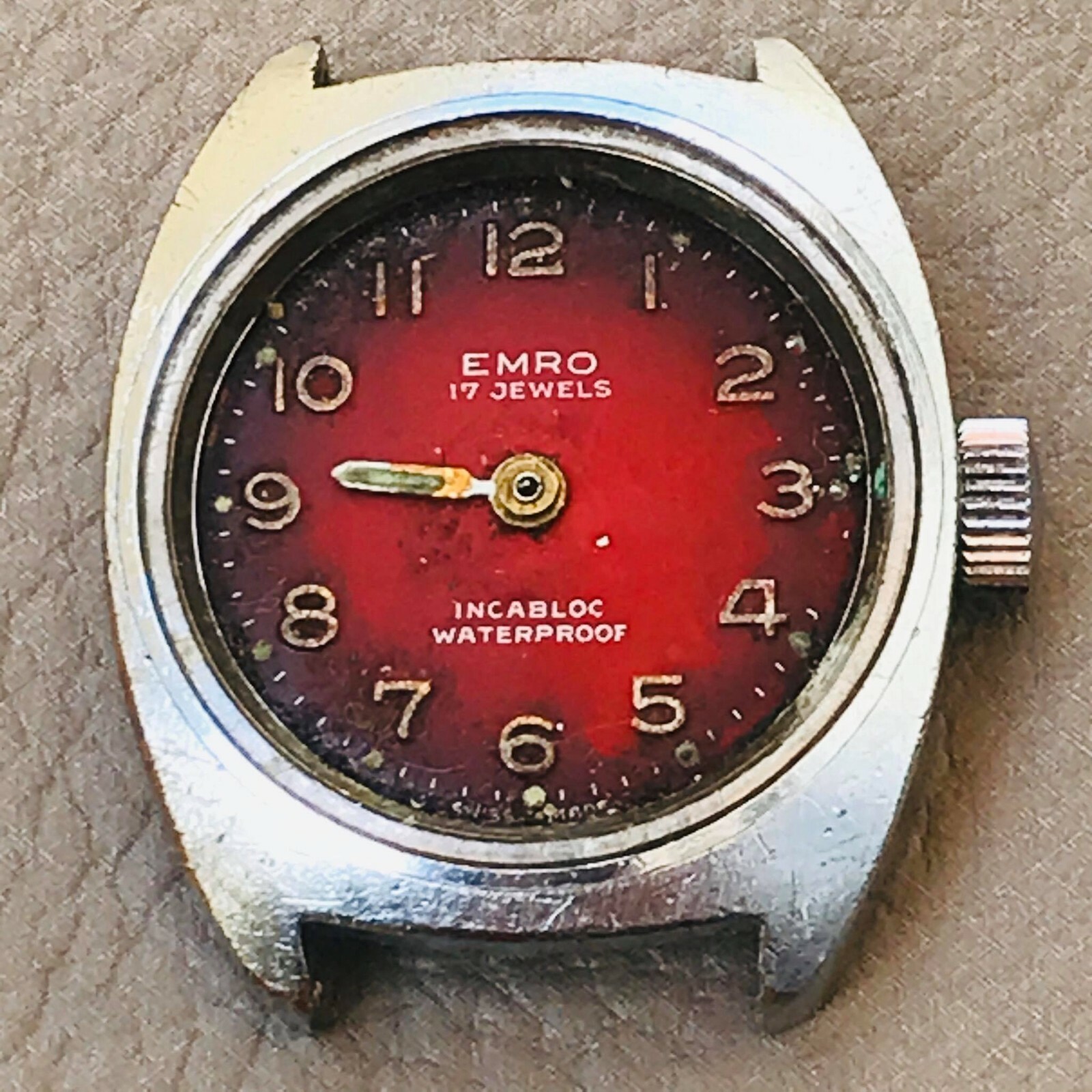 4 Vintage swiss Watch movement For parts, Replacement Varieties