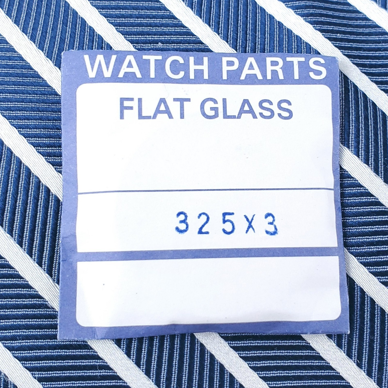 High Quality Flat Round Mineral Watch Crystal 32.5 mm x 3.0 mm Thick