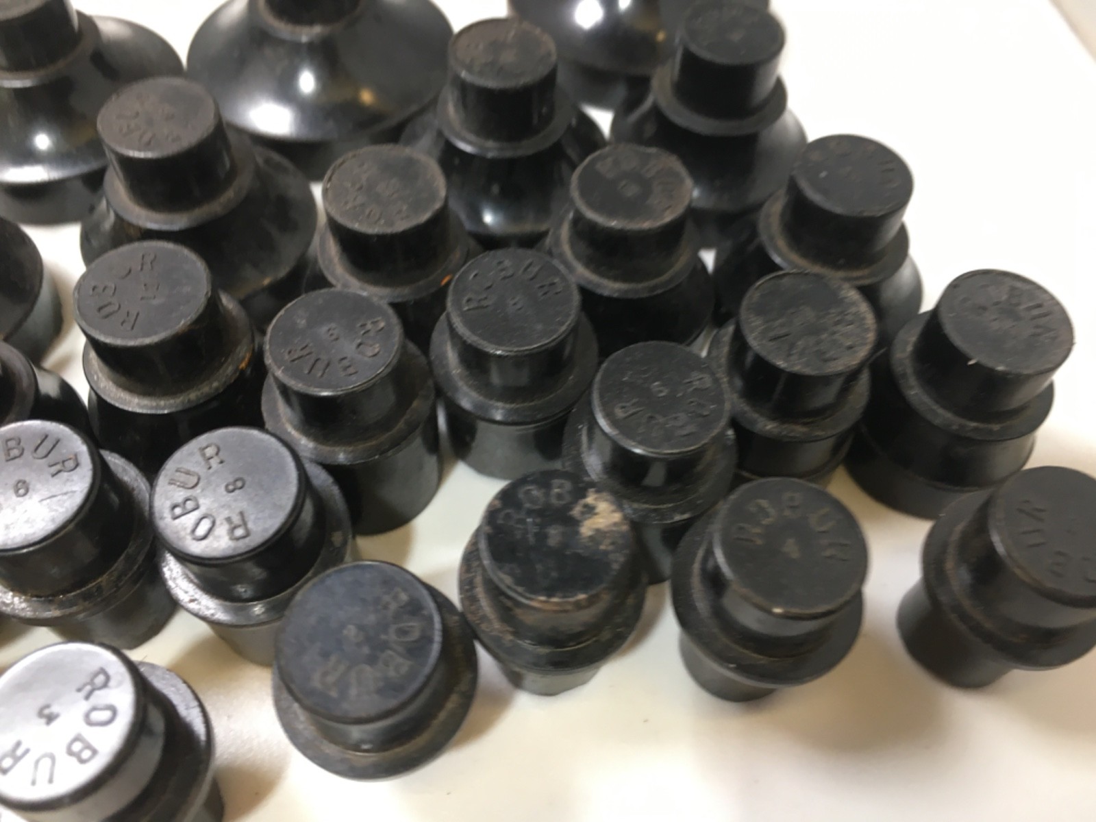 Robur Crystal Press Dies Acrylic/Bakelite Used Various Sizes