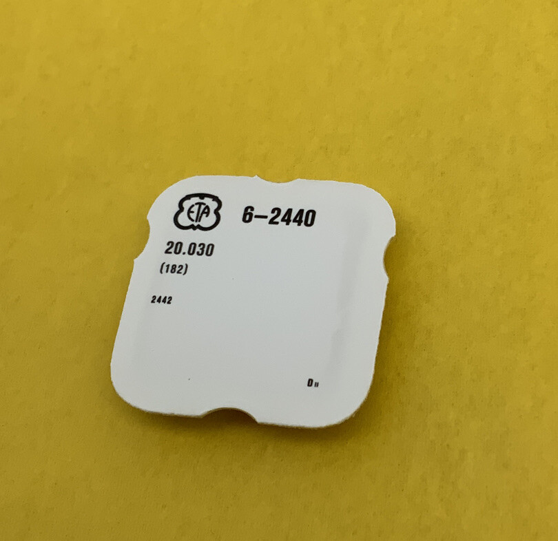 ETA 2440 BARREL AND COVER. PART # 182. New Old Stock. (740)