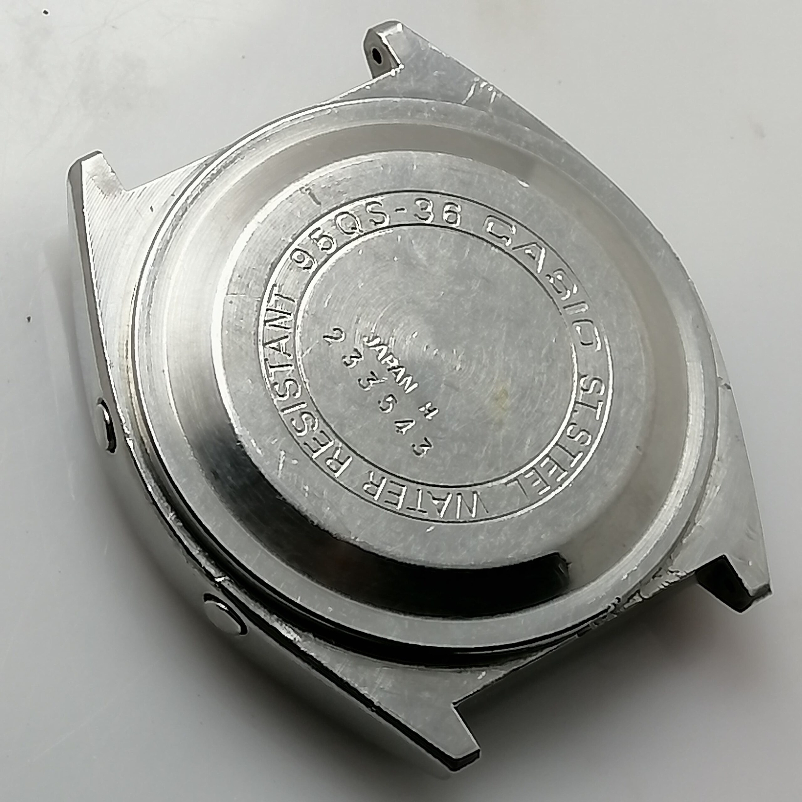 Casio 95QS-36 Digital Quartz Vintage Men’s Watch Case For Parts Repair