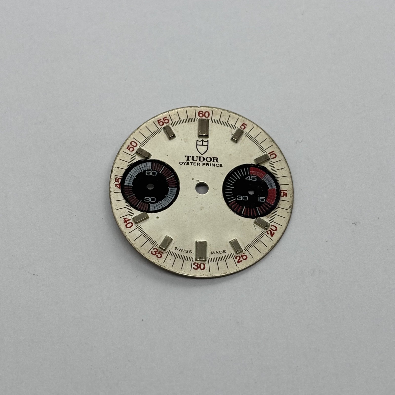 LOT OF 5 VARIOUS BRANDS WATCH DIALS FOR VALJOUX 7733 AND 7734 SOLD AS IS