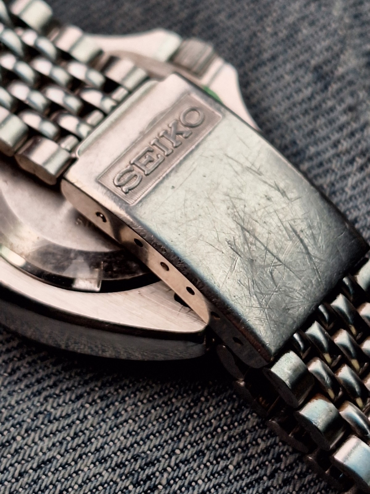 SEIKO Lady Apocalypse 2205-0769 Mini Willard MarineMaster BOR Bracelet 1970