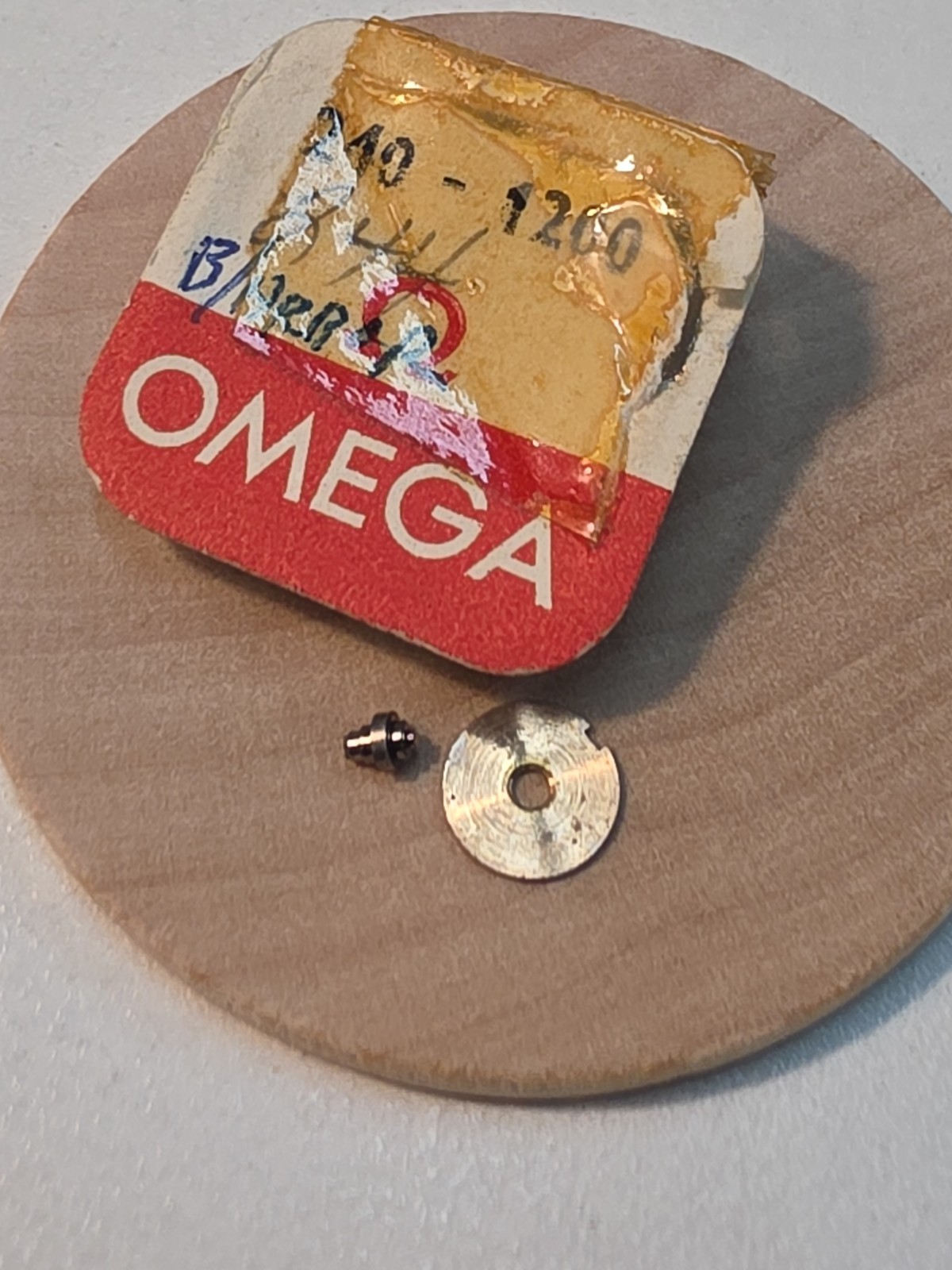 NOS Omega 240-244 Barrel Arbor And Cover Parts Spares Repairs