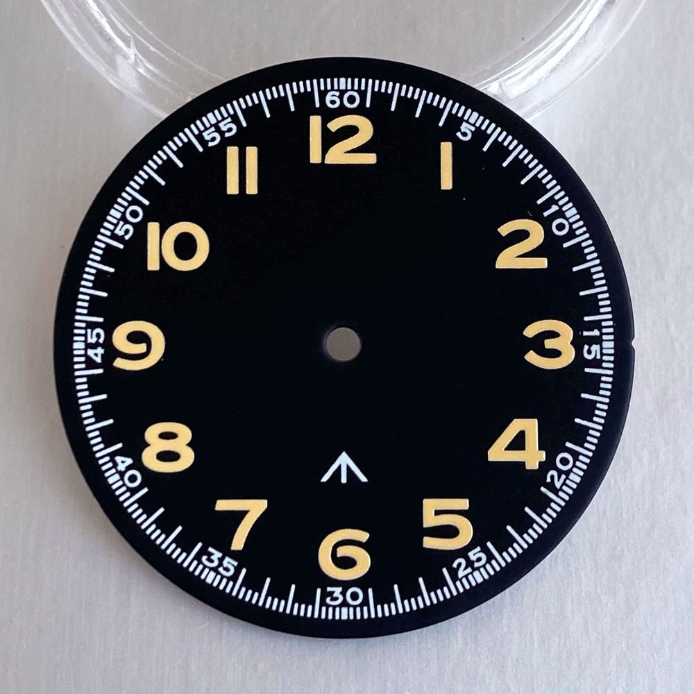 Retro 39mm Pilot Sapphire Watch Case 20ATM Dive For NH35 ETA2824 Miyota8215 VH31
