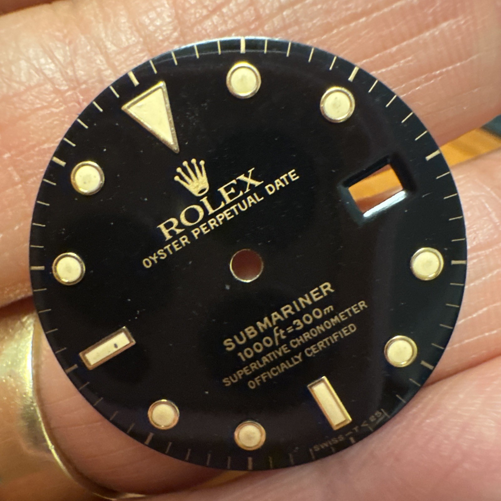 Original Rare Rolex Oyster Submariner 16618 16613 dial excellent condition (S5)