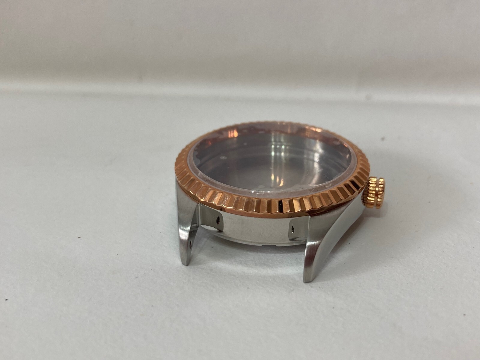 SPARE PARTS ACCESSORY STEEL CASE PHILIP WATCH CARIBE NEW.8