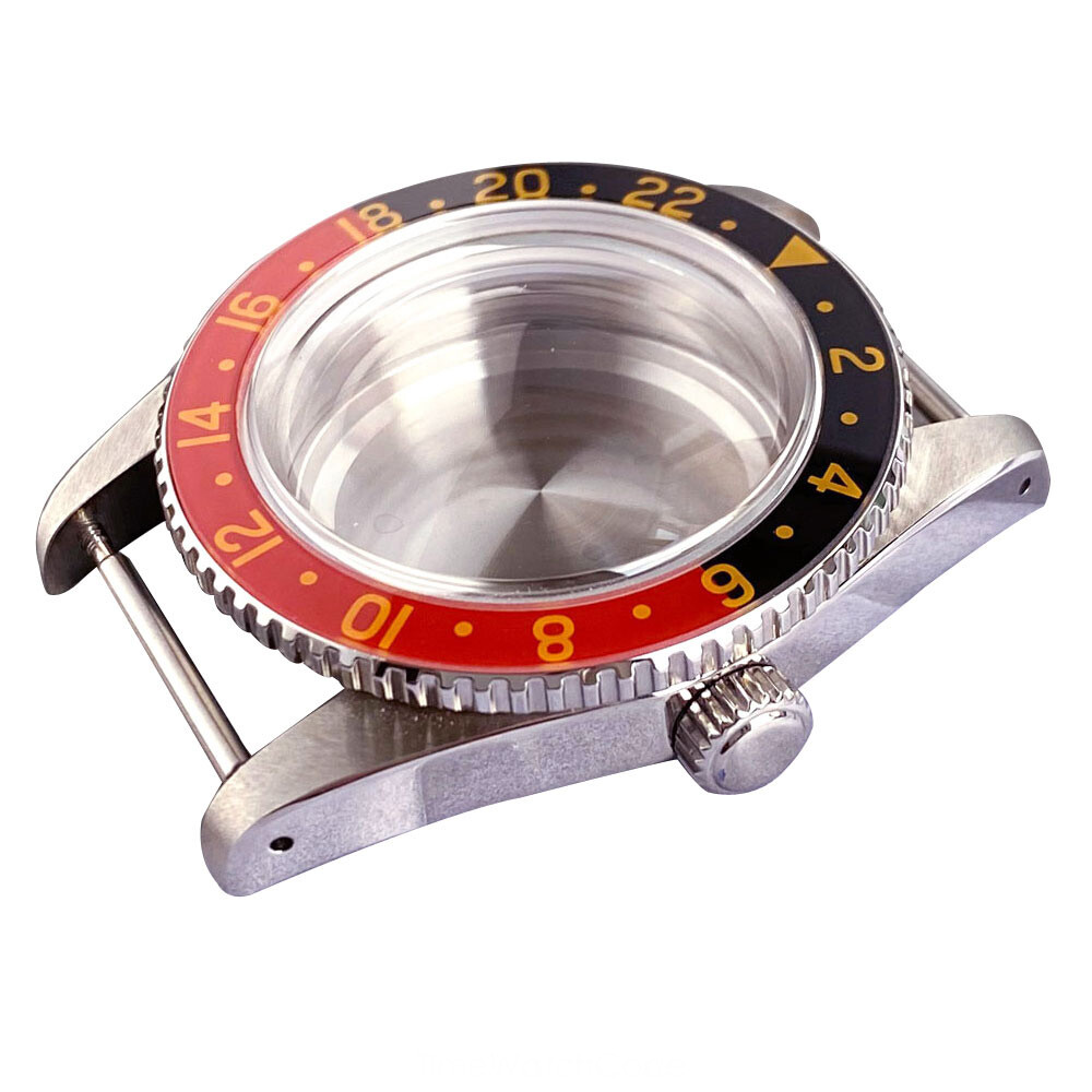Dive GMT Watch Case for NH34 NH35 NH36 NH38 NH70 ETA2824 PT5000 Sapphire Crystal