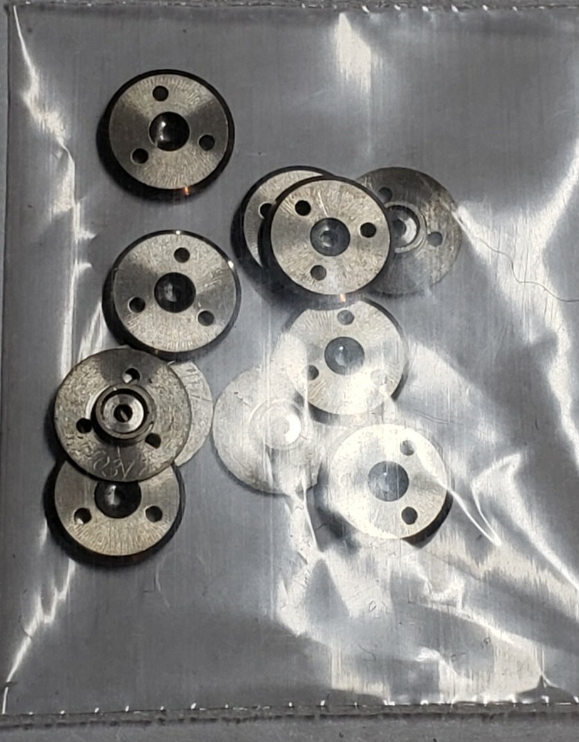 ILLINOIS BUNN OR SANGAMO SPECIAL NEW OLD STOCK MOTOR BARREL WINDING GEAR PART.