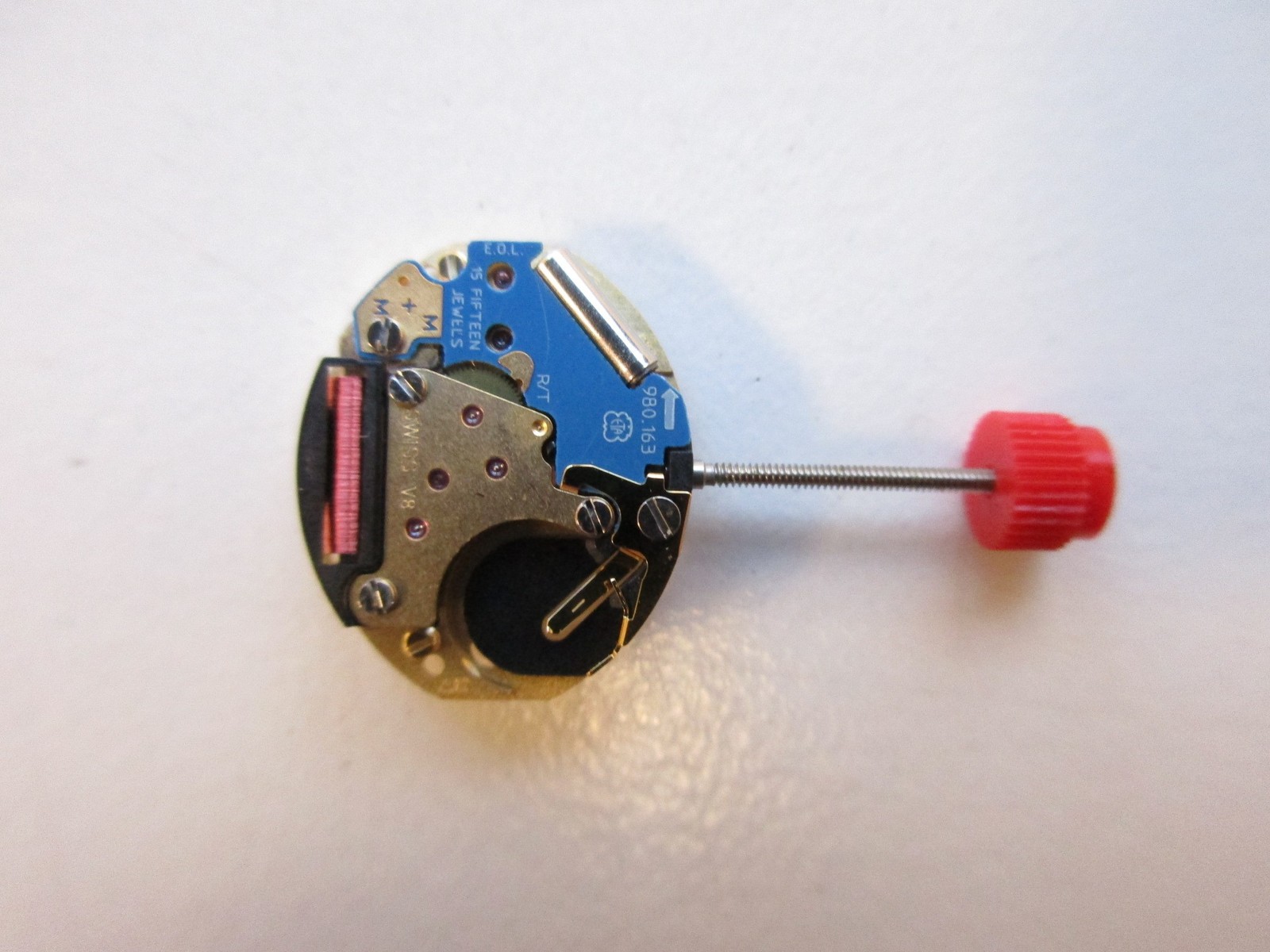 ETA cal. 980.163 N.O.S. Swiss watch movement – 2 hands