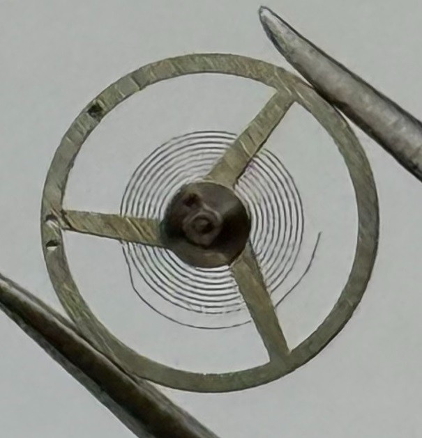 AS 1677 Balance Wheel Complete And Spring Renata 1414 Watch Movement Parts NOS