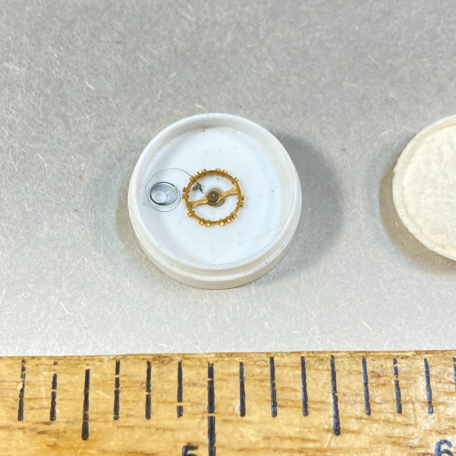 Vintage Renata Balance Wheel Hairspring AS 976 1012 Watch Repair Swiss Made