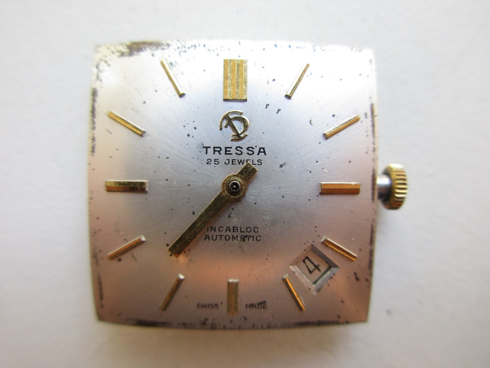 AS A. Schild cal. 1700/01 Swiss automatic watch movement – date at 4-5 – running