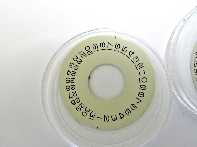 Genuine Rolex 1555 1556 Caliber CHAMPAGNE Day Date Disc Set 1803 1802 1807 new