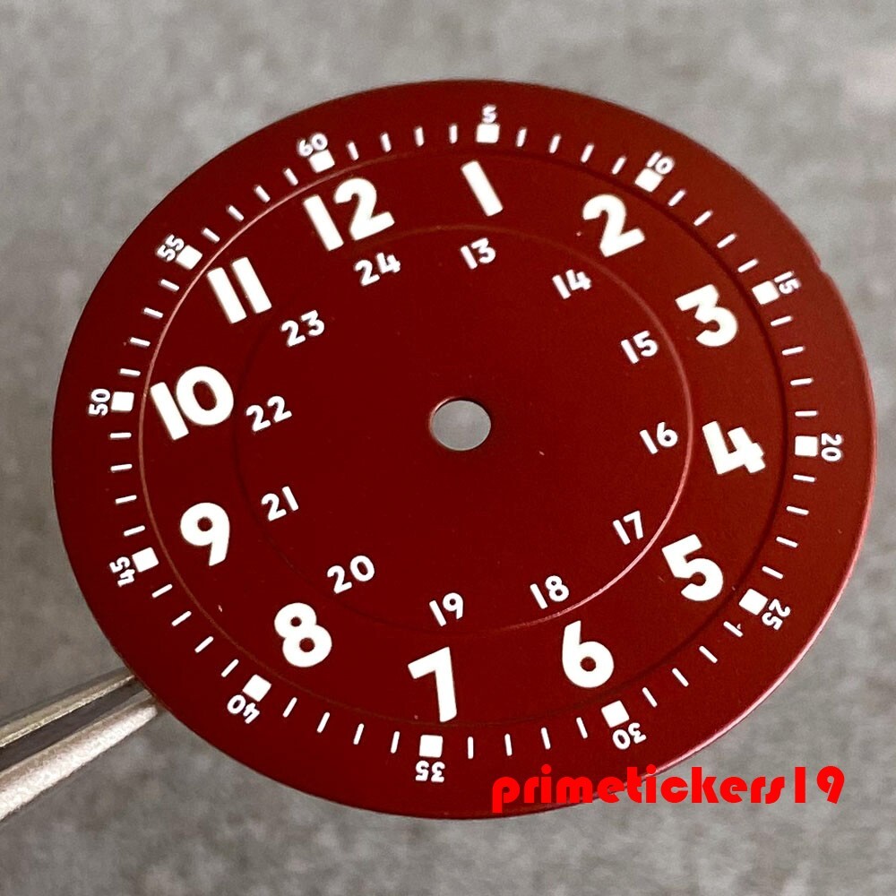 29mm Multicolor Watch Dial Hands Set Luminous Fit NH35 NH36 ETA2824 PT5000 Movt