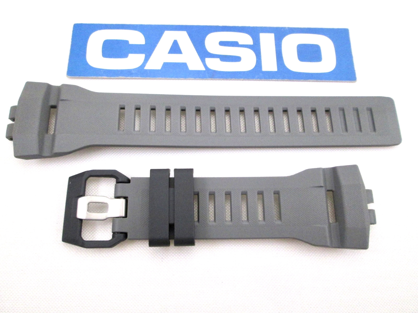 Genuine Casio G-Shock GBD-200SM-1A5 GBD200SM gray resin watch band, strap