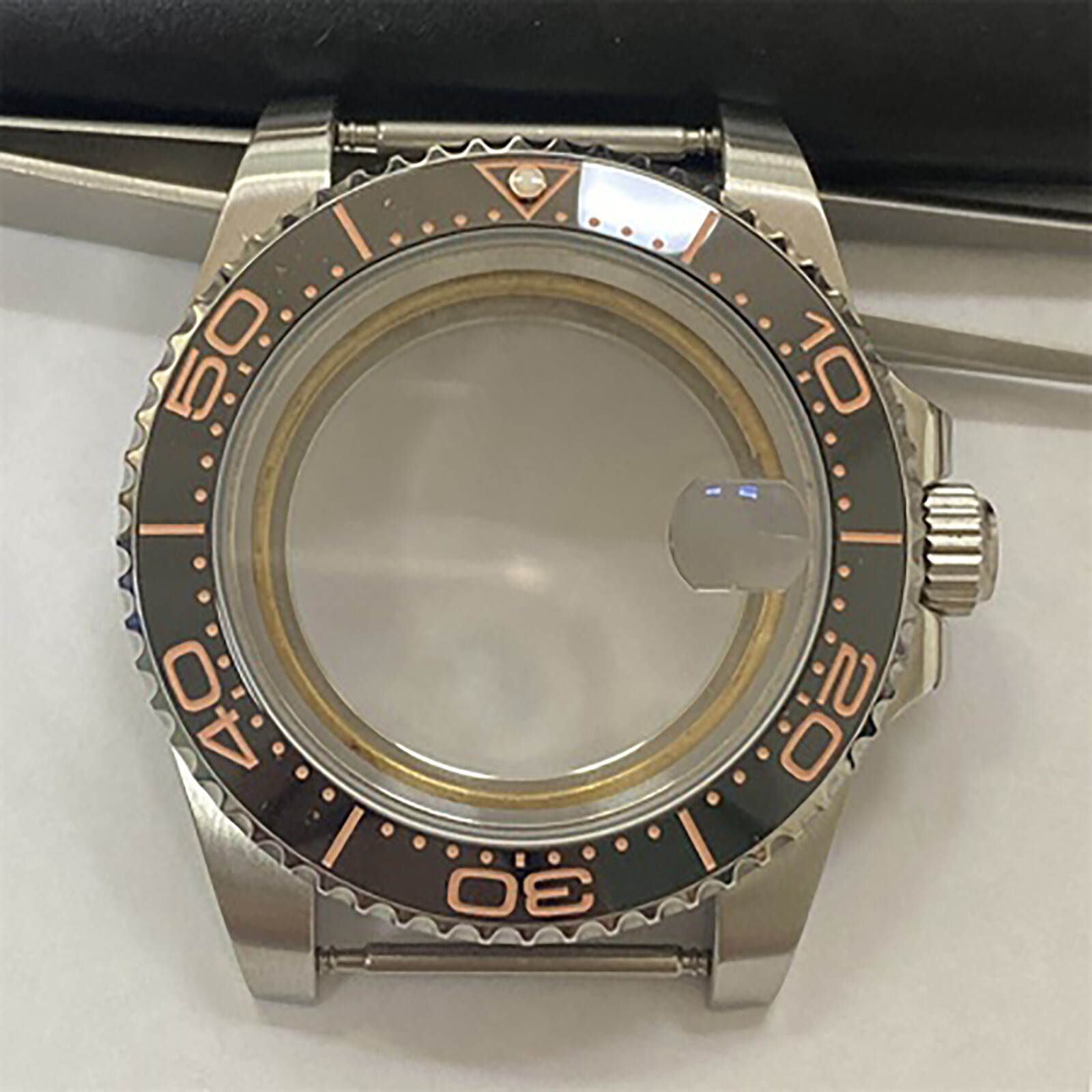 40MM 316L Stainless Steel Watch Case For Japanese NH35 Movement &Sapphire Glass