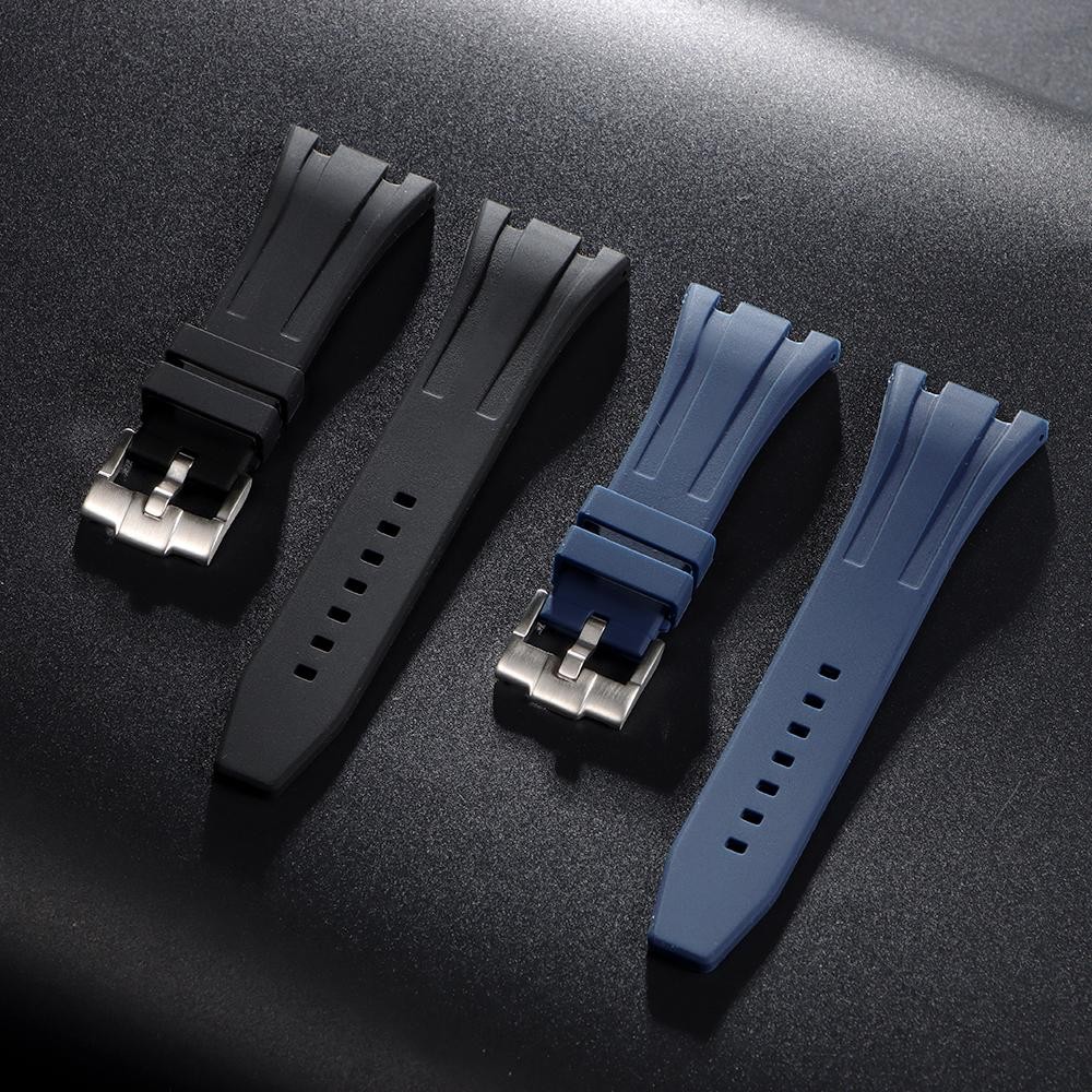 27/28/30mm Silicone Watch Band Strap for Ap Royal Oak Offshore 15703 Sport NEW