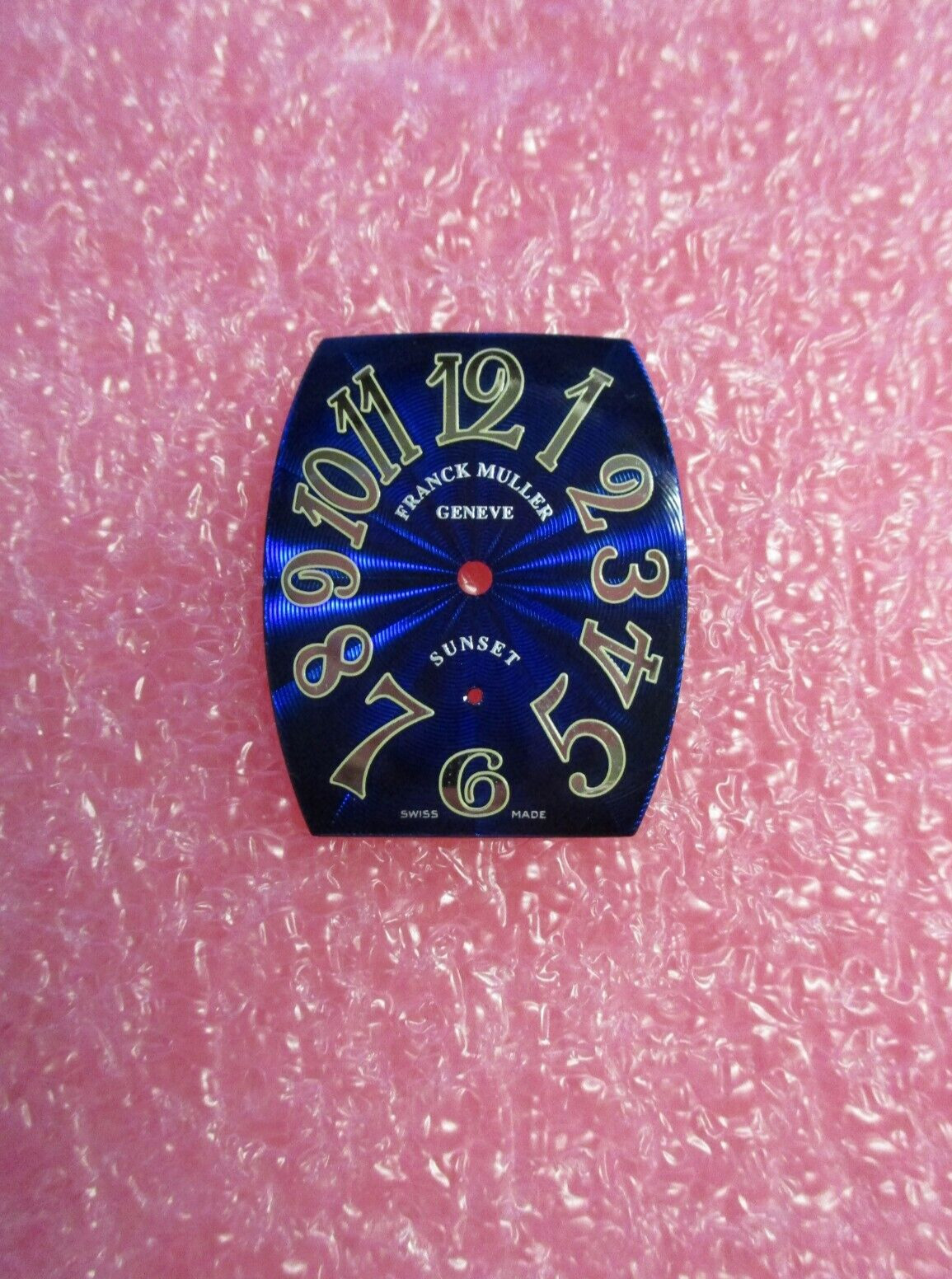FRANCK MULLER Geneve SUNSET Blue Tonneau Dial Approximately 23.1 mm x 27.9 mm