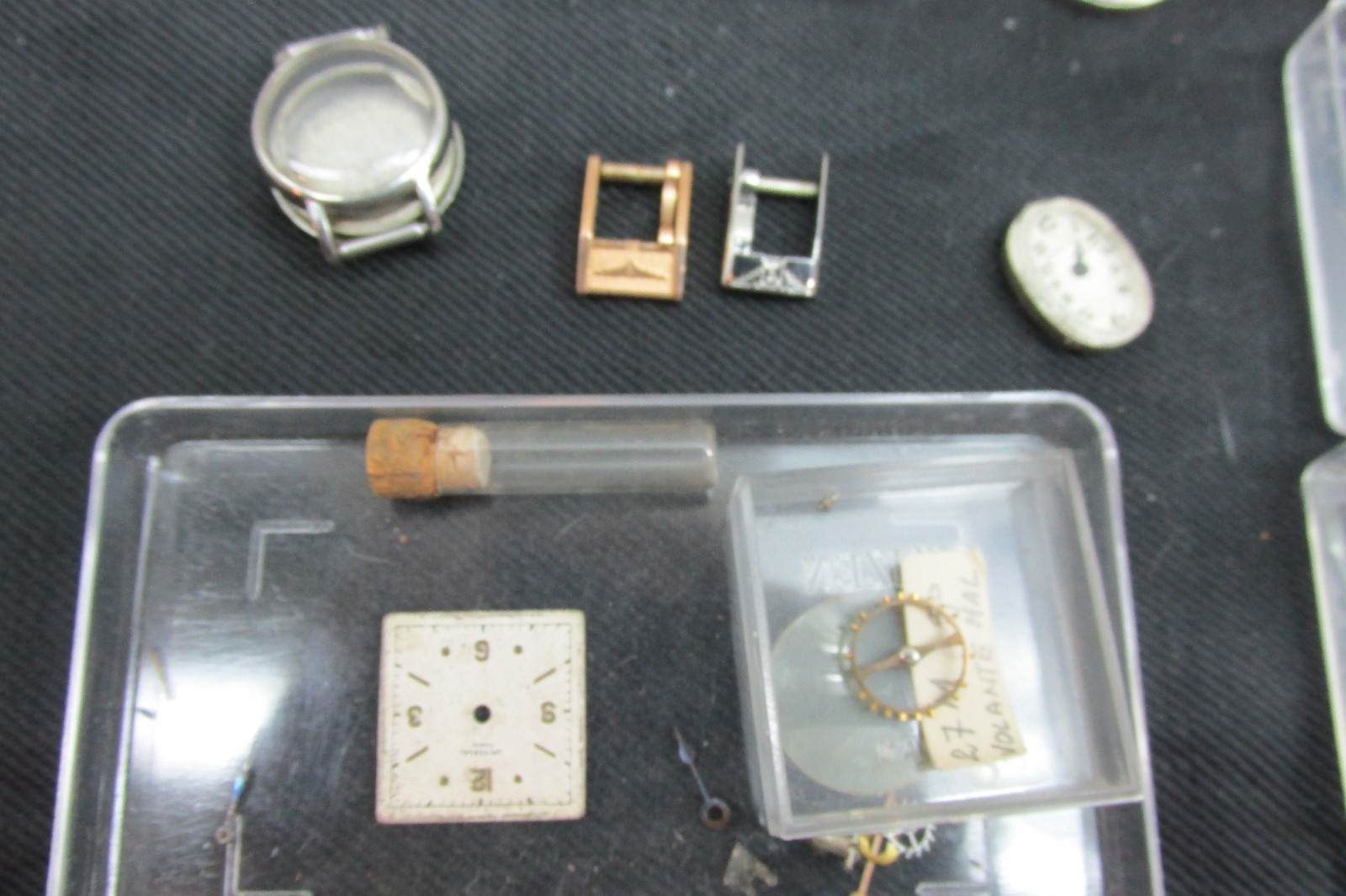 Vintage Longines Ladies Watch Repair Lot x4 Movements Dials Cal 410 14.16 8LN Pa