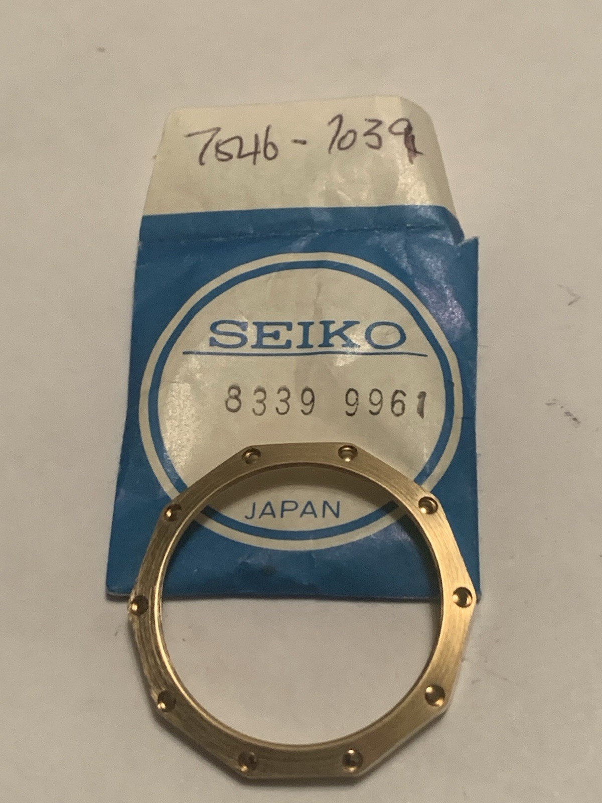 Seiko Bezel Part 83399961 For 7546-7039 Model