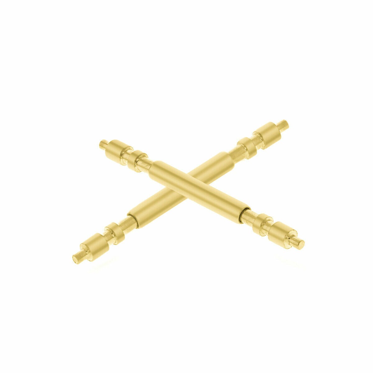2 GOLD SPRING BAR PIN FOR 36MM ROLEX PRESIDENT 20MM DAYDATE WATCH 1802 1803 1811