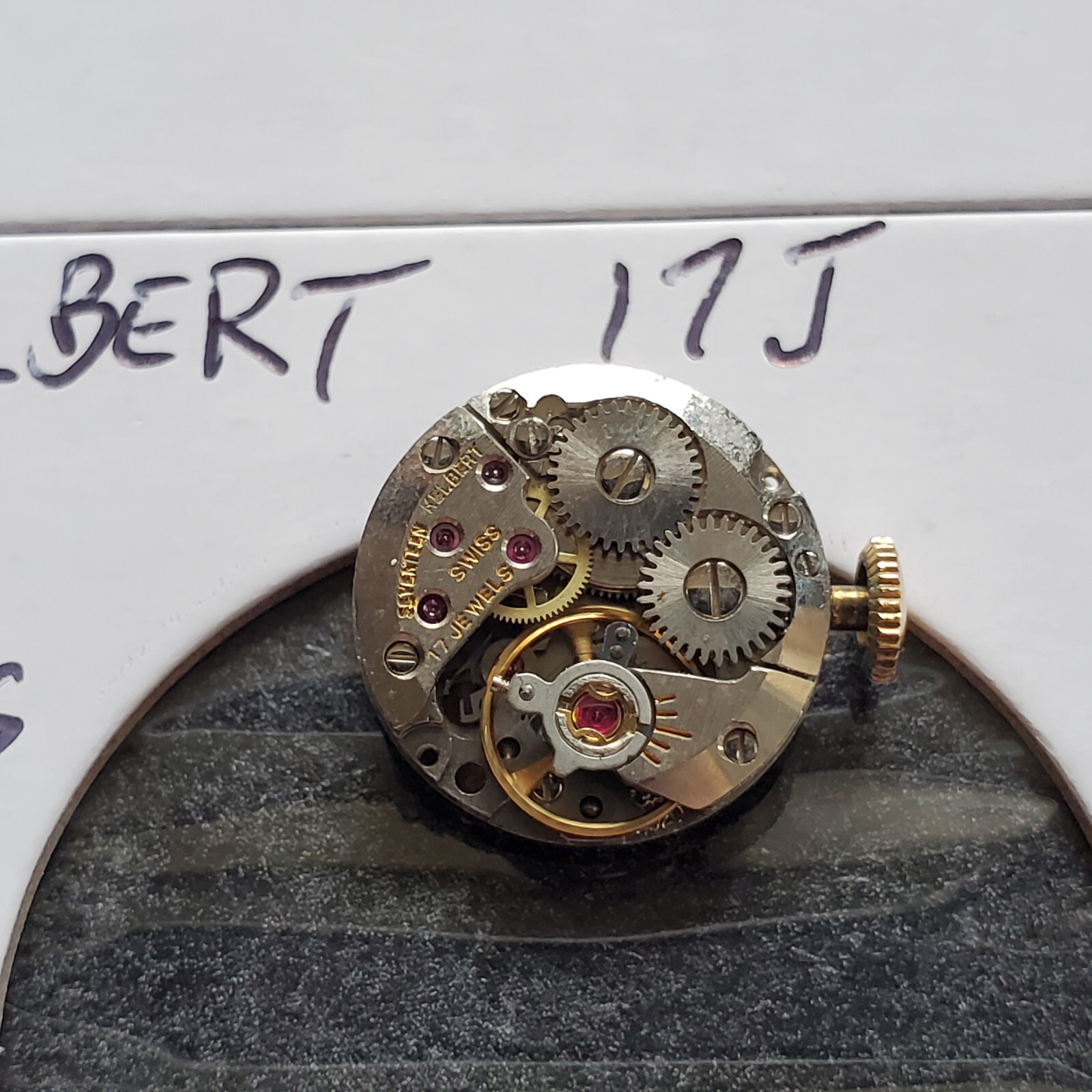 LADIES KELBERT 17J WRIST WATCH MOVEMENT #1380