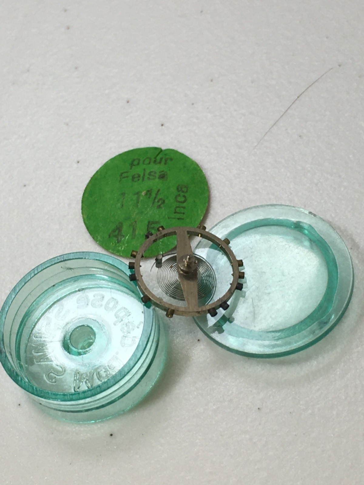 FELSA 415 Balance Complete Wrist Watch Part #721 New Old Stock