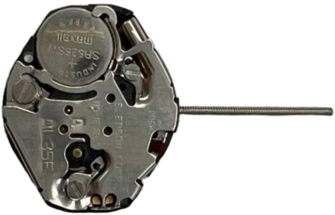 Hattori Watch Quartz Movement AL35 Overall Height: 4.4mm