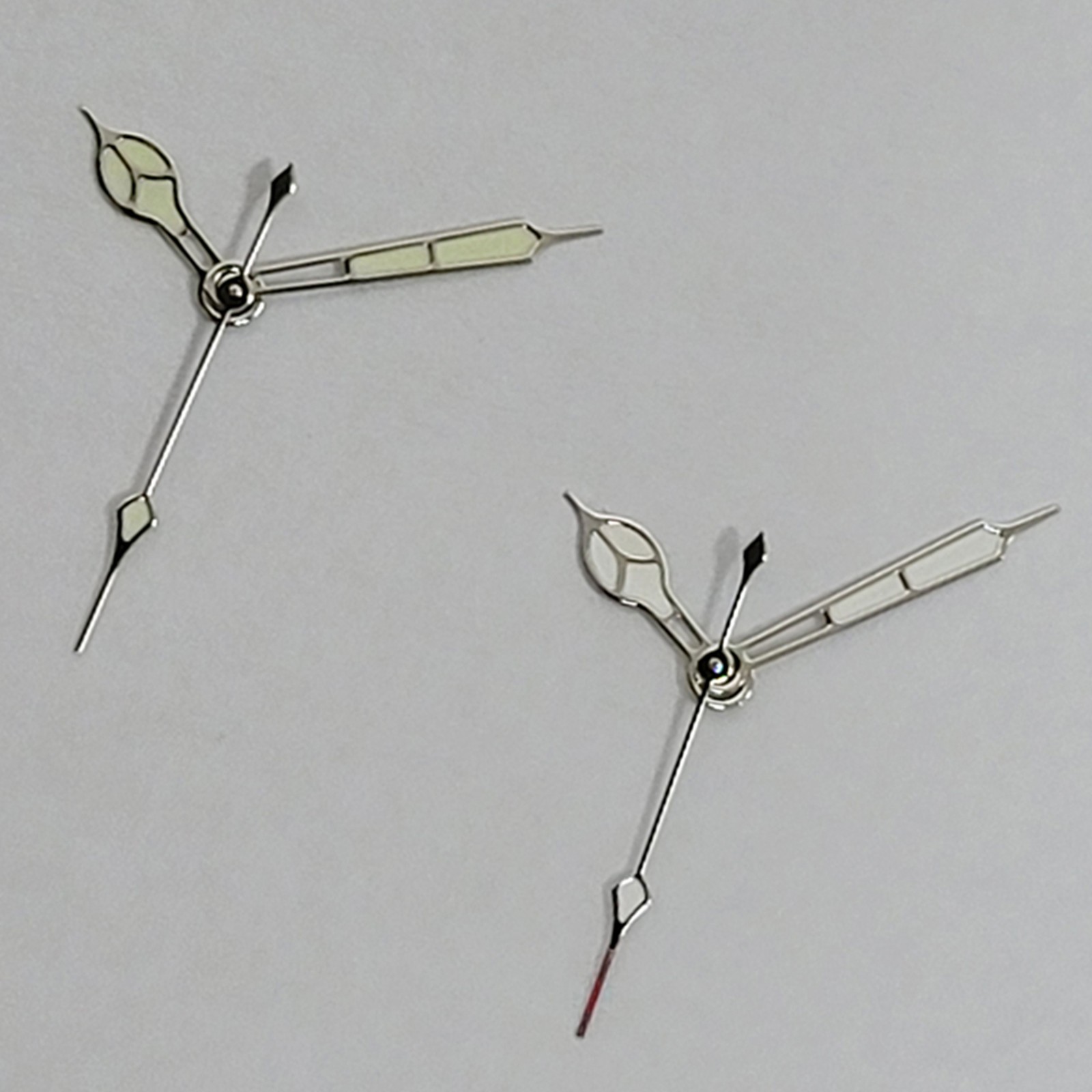 Silver Edge/Gold Edge Green Luminous Hands for Japan NH35/NH36/4R/7S Movement